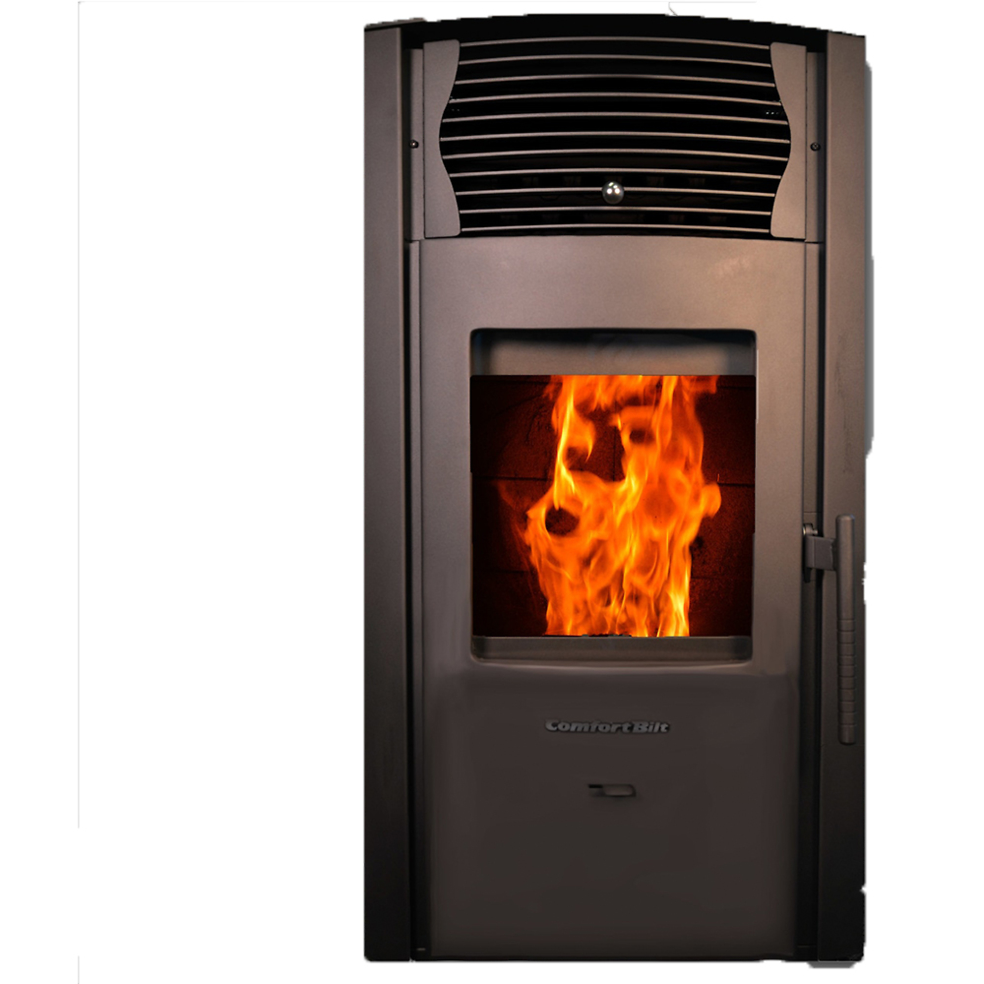 ComfortBilt, Pellet Stove, Heat Output 40000 Btu/hour, Heating Capability 2200 ft², Model# HP50-Black